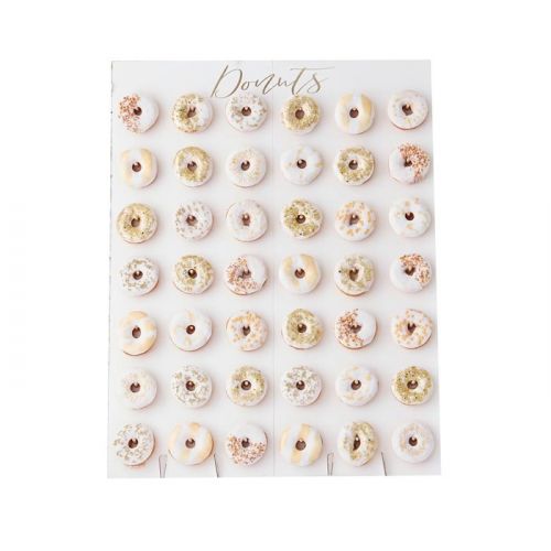 Donut Wall large Gold Wedding Ginger Ray