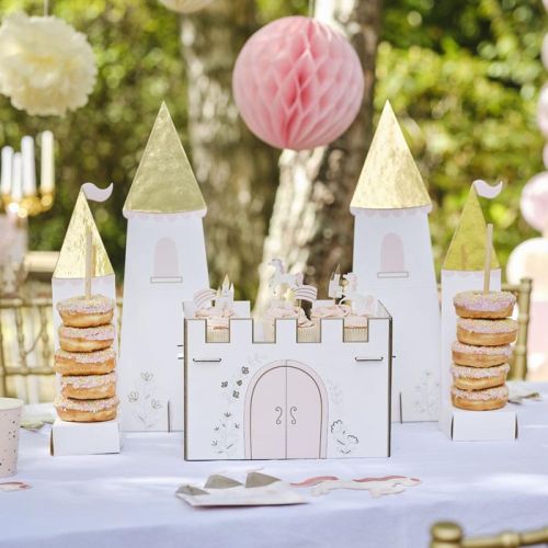 Traktatie stand kasteel Princess Party Ginger Ray