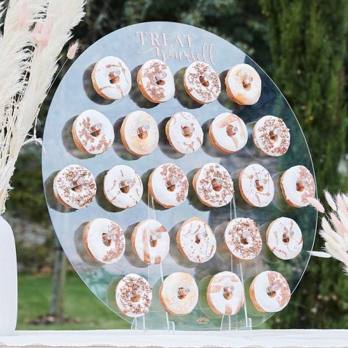 Donut wall Treat Yourself acryl A Touch of Pampas Ginger Ray