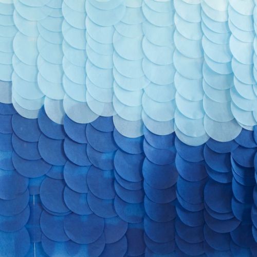 Backdrop blue ombre Mix it Up Blue Ginger Ray
