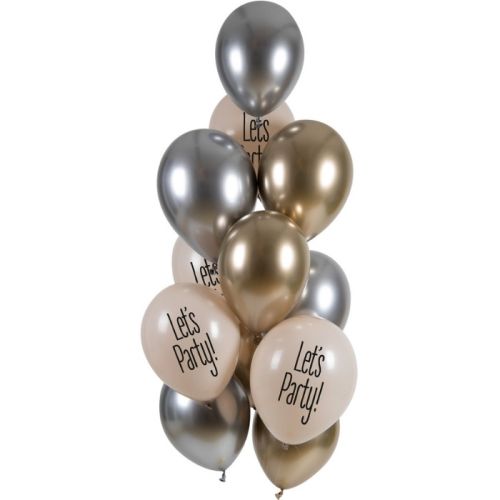 O&N- Folie+ 3 ballonnen, Oud en Nieuw