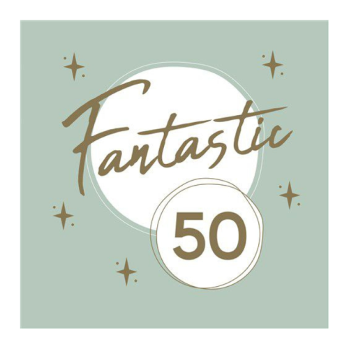 Servetten Fantastic 50 groen (20st)