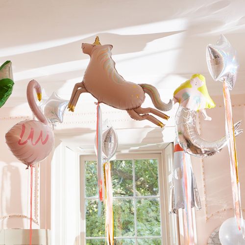Meri Meri folieballon unicorn 106cm