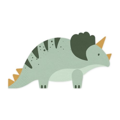 Servetten triceratops Dinosaurs (12st)
