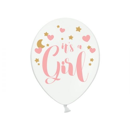 Ballonnen It's a Girl (6st)
