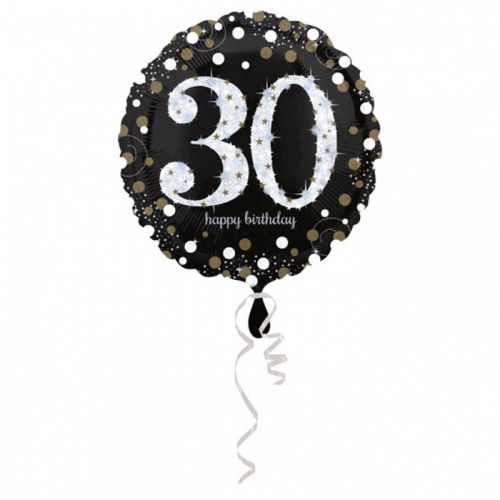 Folieballon 30 jaar Sparkle (43cm) 