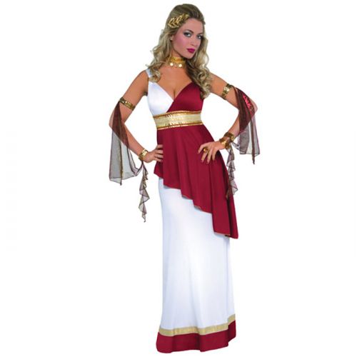 Romeinse godin kostuum dames