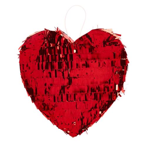 Pinata hart rood Hootyballoo