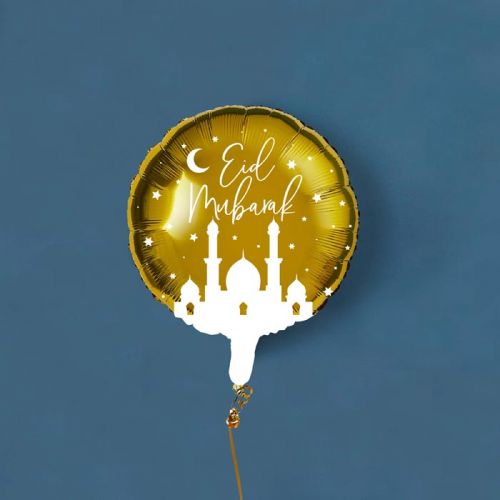Folieballon Eid Mubarak Hootyballoo