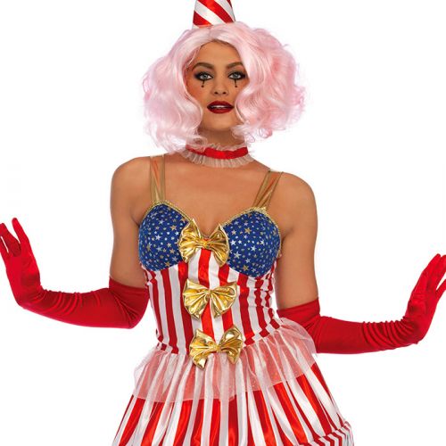 Carousel Clown kostuum dames Leg Avenue