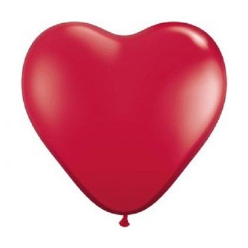 Hartballonnen (10st) Rood