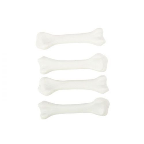 Tafeldecoratie botten (4st) wit