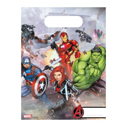 Uitdeelzakjes Avengers (6st)
