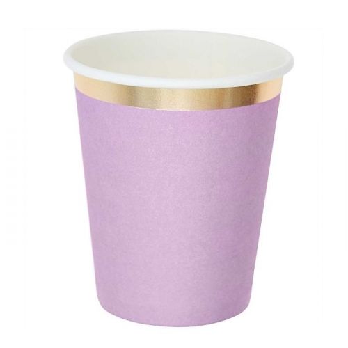 Bekertjes Gold Classic Lilac (10st)