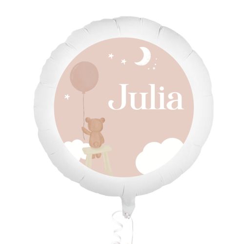 Folieballon geboorte meisje