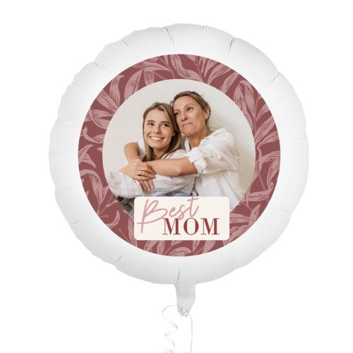 Folieballon met foto moederdag