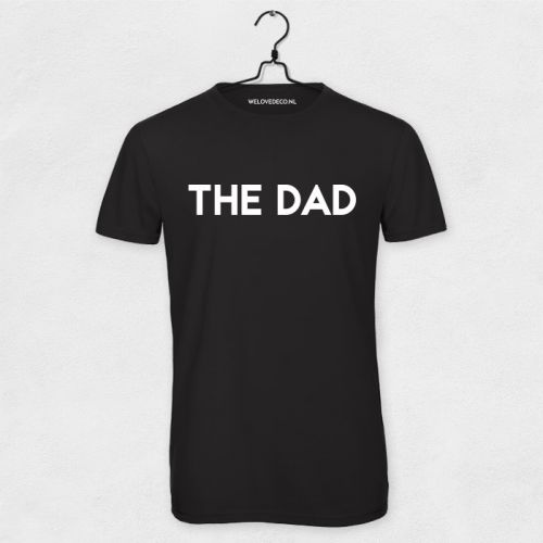 The Dad t-shirt zwart