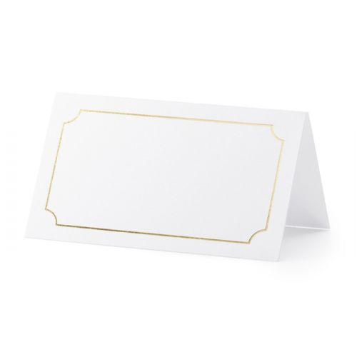Plaatskaartjes Golden Frame (10st)