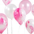 We Heart Pink marble ballonnen (12st) Talking Tables