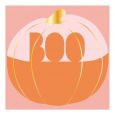 Servetten Boo Pumpkin Halloween (16st) Talking Tables