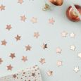 Confetti sterren roségoud Rose Gold Metallic Star