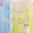 Slinger Happy Birthday Mix it Up Pastel Ginger Ray