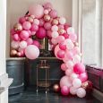 Ballonnenboog groot roze Ginger Ray