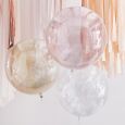 Orb ballonnen Metallic Glitters Mix it Up (3st) Ginger Ray