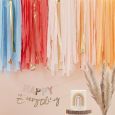 Streamers Muted Pastel Rainbow Happy Everything Ginger Ray