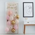 Decoratie kit Birthday Surpirse Mix it Up Peach Ginger Ray