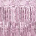 Feestgordijn roze metallic