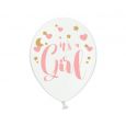 Ballonnen It's a Girl (6st)