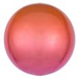 Folieballon Ombré Rood & Oranje 40cm