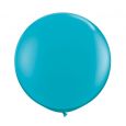 Premium Mega ballonnen 90cm Turquoise (2st)