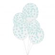 Confetti Ballonnen Aqua (5st)