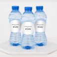 Flesje water met eigen ontwerp