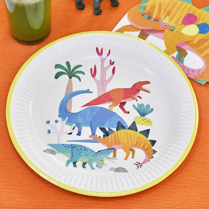 Bordjes Party Dinosaurs (8st) Talking Tables
