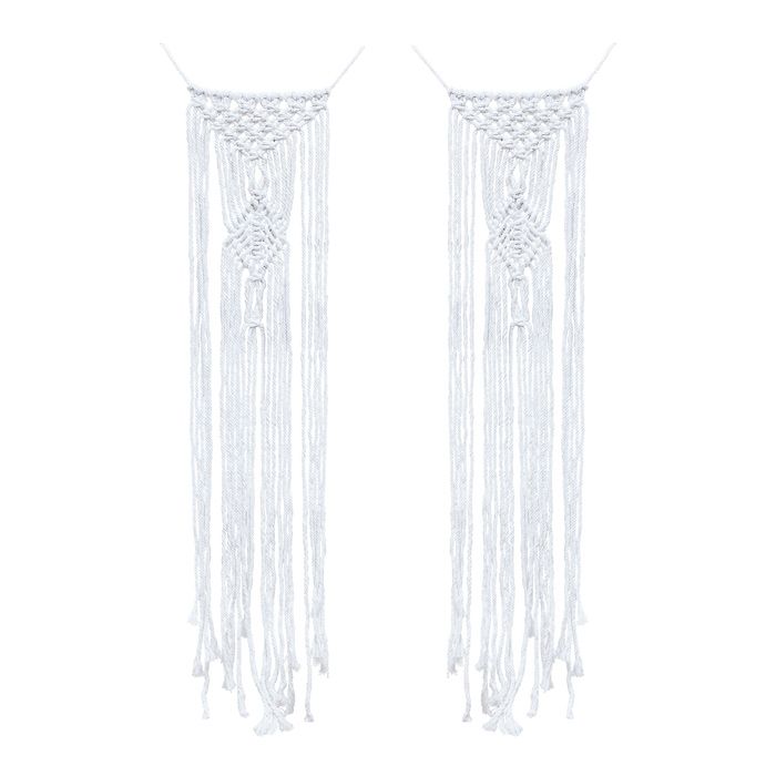 Stoeldecoratie macrame A Touch of Pampas (2st) Ginger Ray