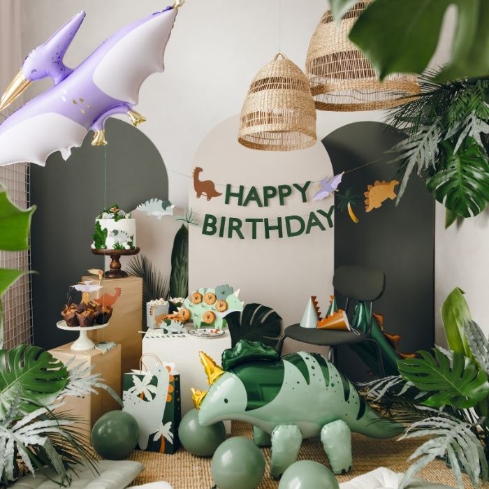 Slinger Happy Birthday Dinosaurs 3m