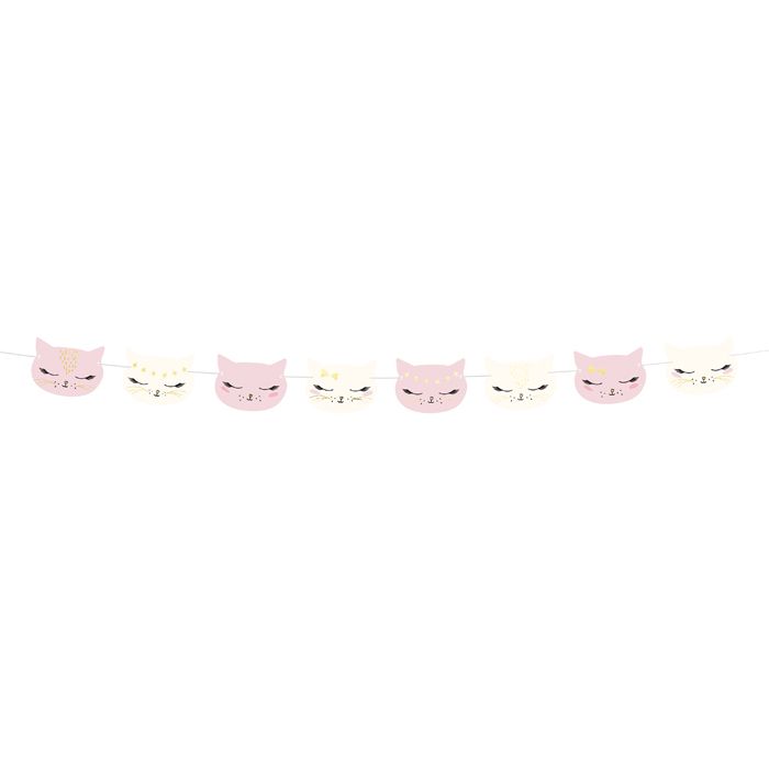 Slinger Katten roze-wit Cat Collection