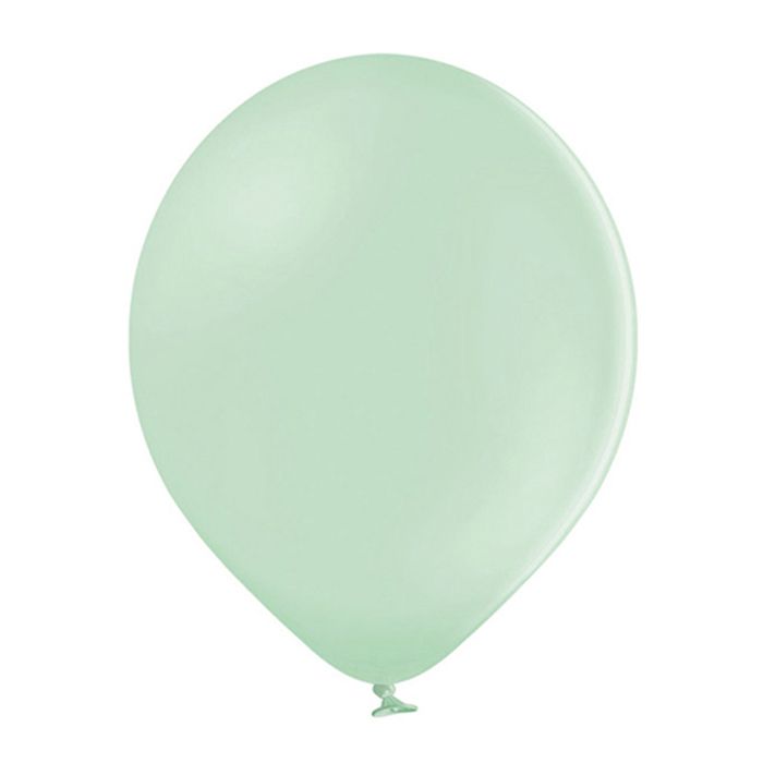 Pastel ballonnen Pistache (10st)