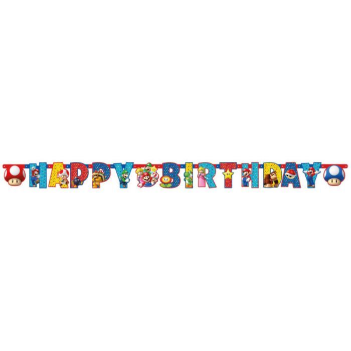 Slinger Super Mario happy birthday