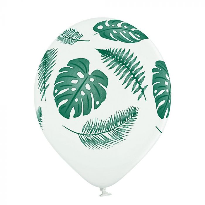 Ballonnen Tropische Bladeren (6st) 