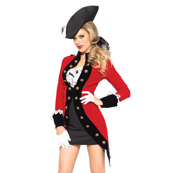 Rebel Piraten kostuum Leg Avenue