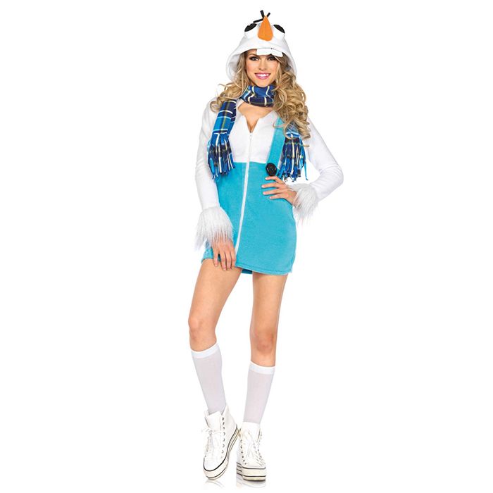Olaf Frozen kostuum dames Leg Avenue