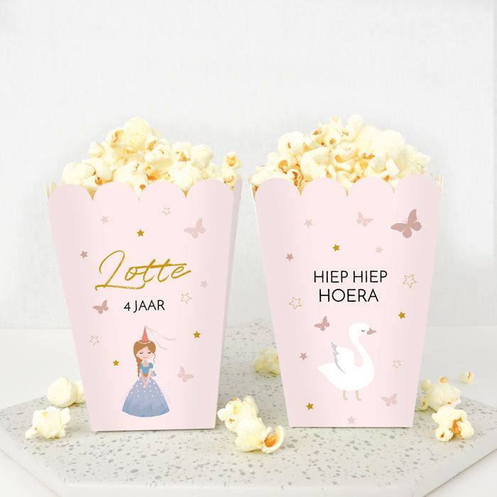 Popcornbakje prinsessen