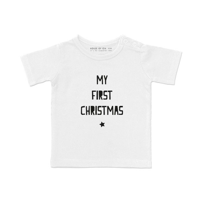 My first Christmas T-shirt 