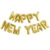 Folieballon slinger Happy New Year goud Gold Metallic Star Ginger Ray 