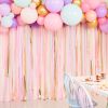 Backdrop pastel streamers en ballonnen Mix It Up Ginger Ray