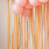 Backdrop streamers Peach Party Ginger Ray